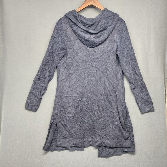 Barefoot Dreams Cardigan Duster Womens XS/S Blue Cozychic Lite Pockets Soft Cozy - Picture 2 of 13
